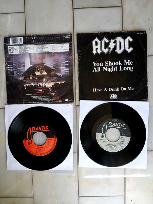 AC/DC - Singles 7" - Vinil