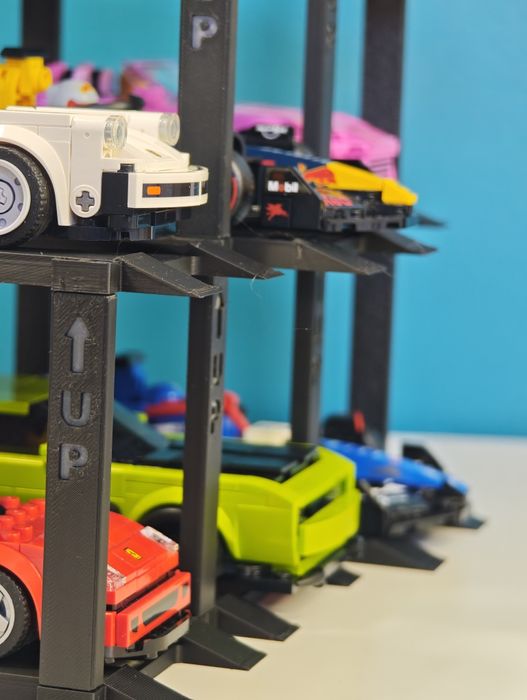 Modułowy Garaż na 4 Furmuły 1 LEGO Speed Champions
