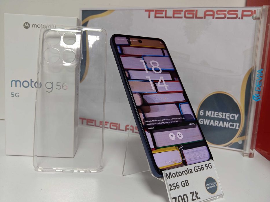Motorola G56 5G 256 GB Black Oyster Stan Idealny