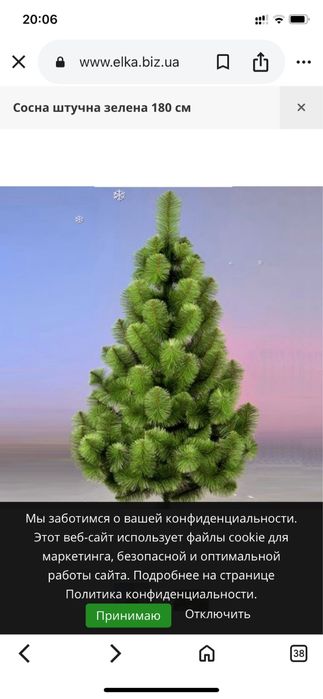 Ялинка (сосна) 2 метри