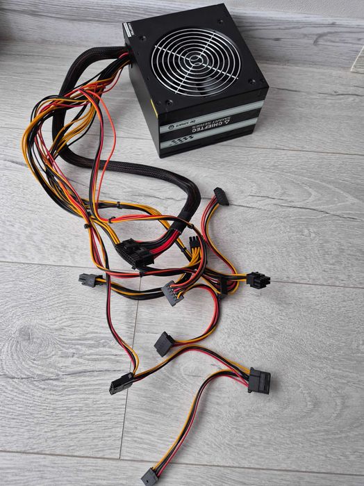 блок живлення 600W Chieftec Smart GPS600-A8 (4+4 CPU. 2x8 GPU)