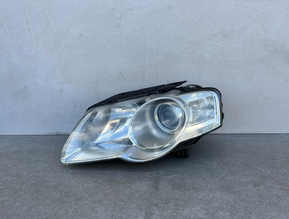 Фара ліва (галоген) Volkswagen Passat B6 (2005-2010р.в) (VALEO)