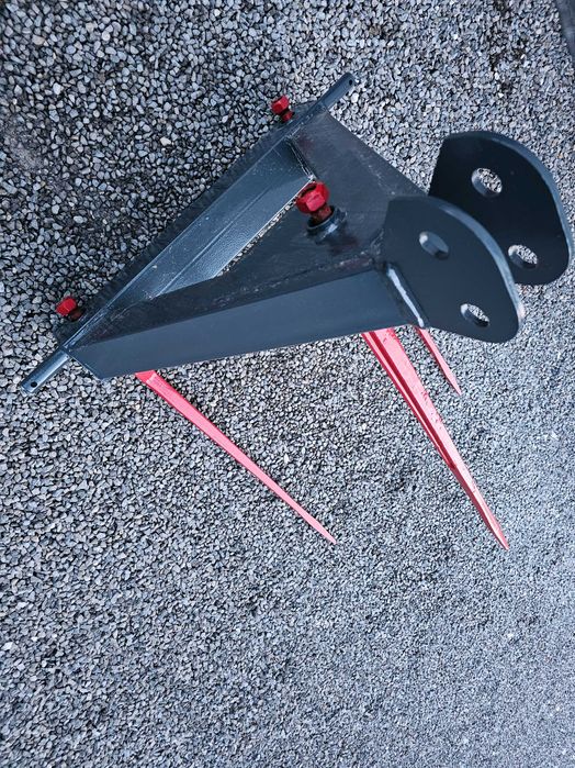 widły do słomy do bel bali balotów na tył ciągnika chwytak podnośnik