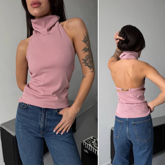 Трендовий ТОП з БОЛЕРО із золотою застібкою