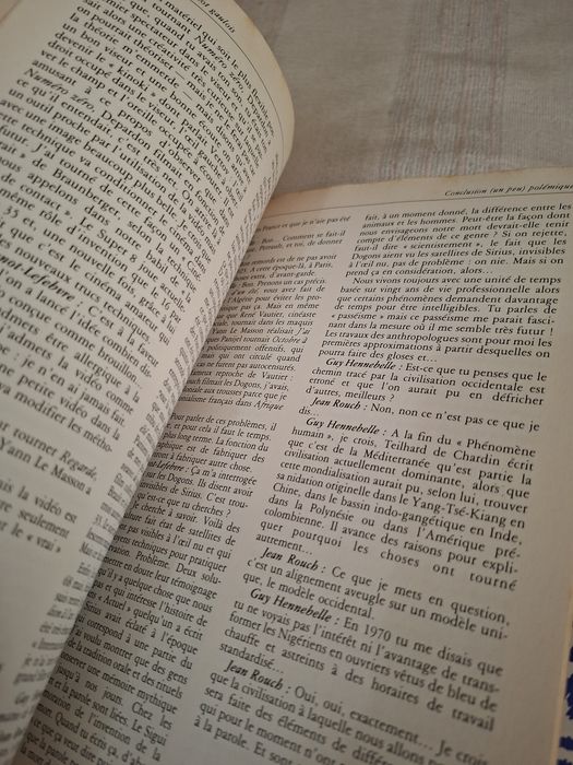 Livro sobre o cineasta Francês Jean Rouch