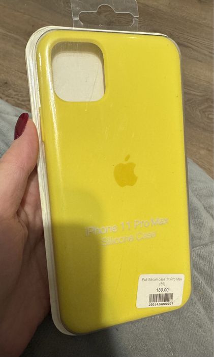 Чохол силіконовий на iphone 11 pro max