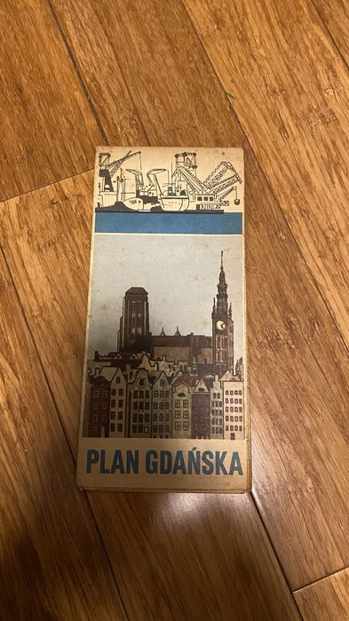 Plan miasta Gdyni, Gdańska + broszura z Dni Gdanska 1983