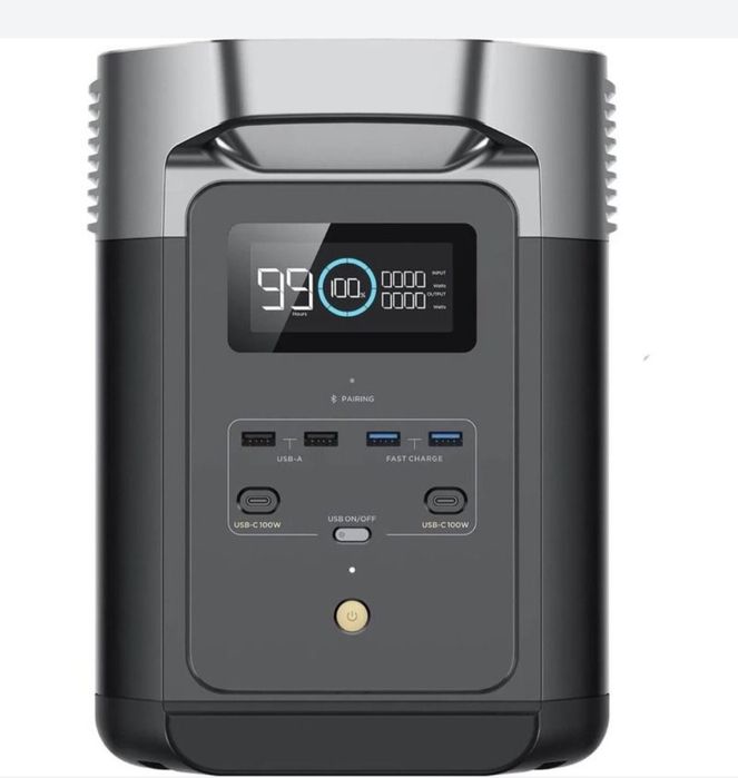 Зарядна станція  Оренда EcoFlow Delta 2, 1800 Вт, 1024 Вт/год