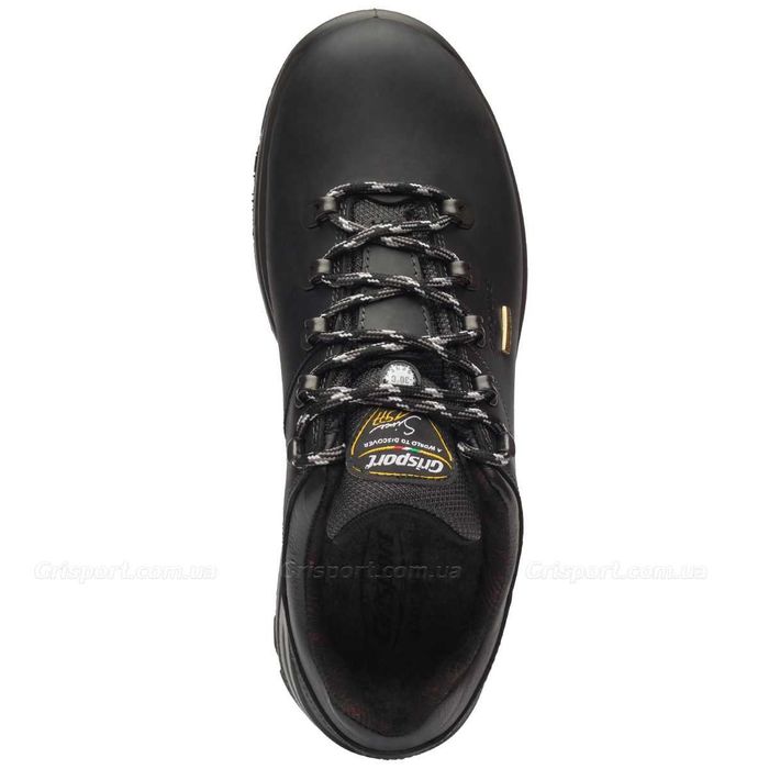 Зимние кроссовки Grisport 12817 D19WT(-30*) черные кожаные