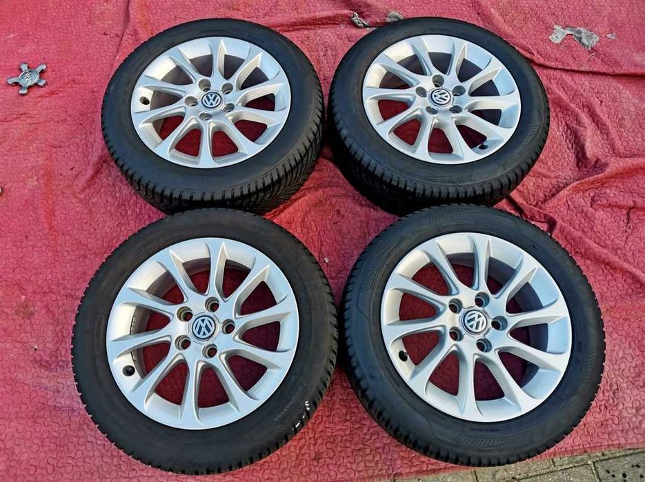 ALUFELGI 16' VW Golf Caddy Touran Passat Sharan Jetta ET46 - 5x112