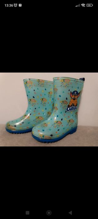 Kalosze rozm. 24 chase błękitne