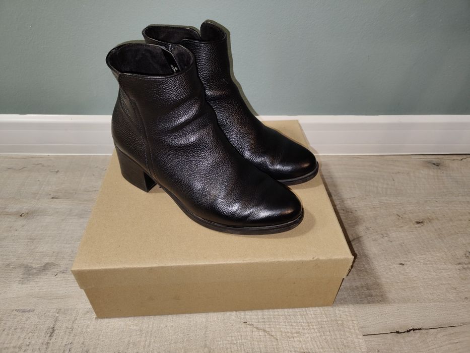 Kozaki Ryłko skórzane rozmiar 38