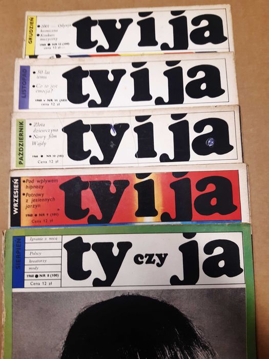 Magazyn Ty i ja rok 1968 archiwalny  rocznik okazja