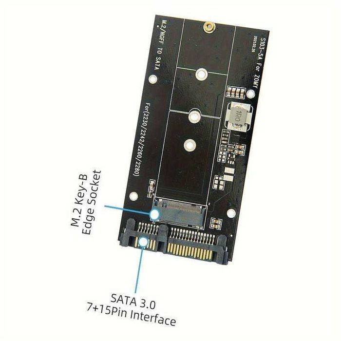 Adaptador ssd m.2 para sata