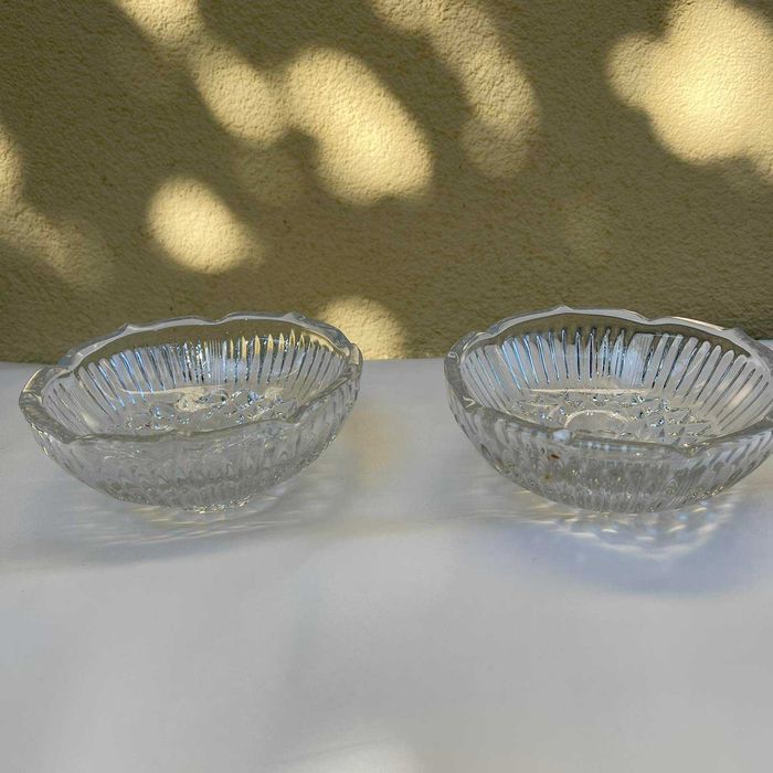 Хрустальна салатниця  нова хрусталь