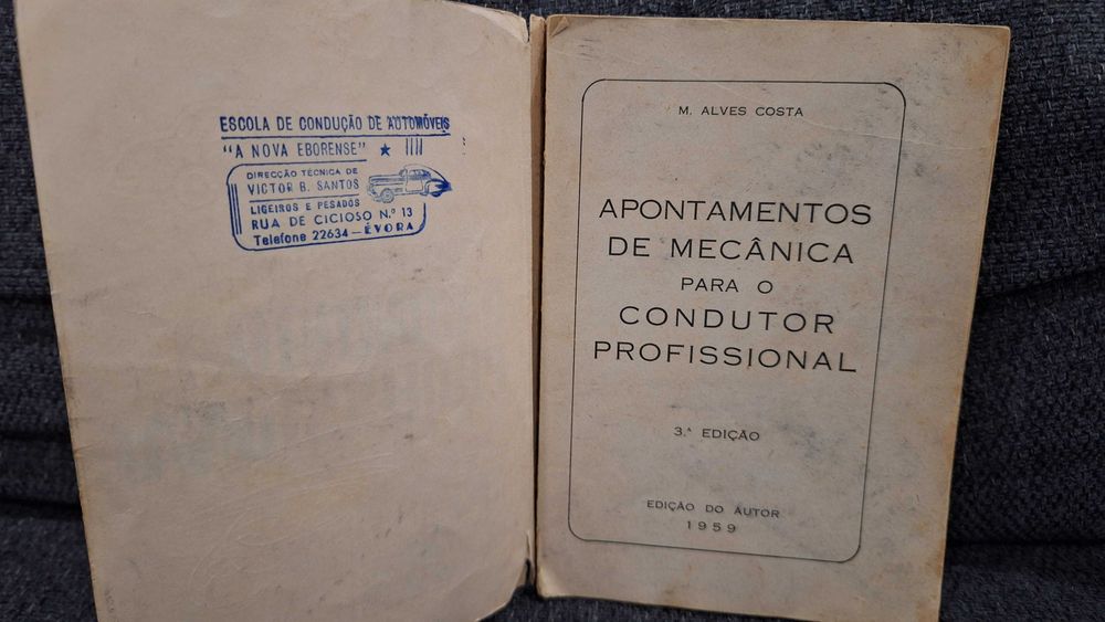 Apontamentos de Mecânica para O Condutor Profissional -1959
