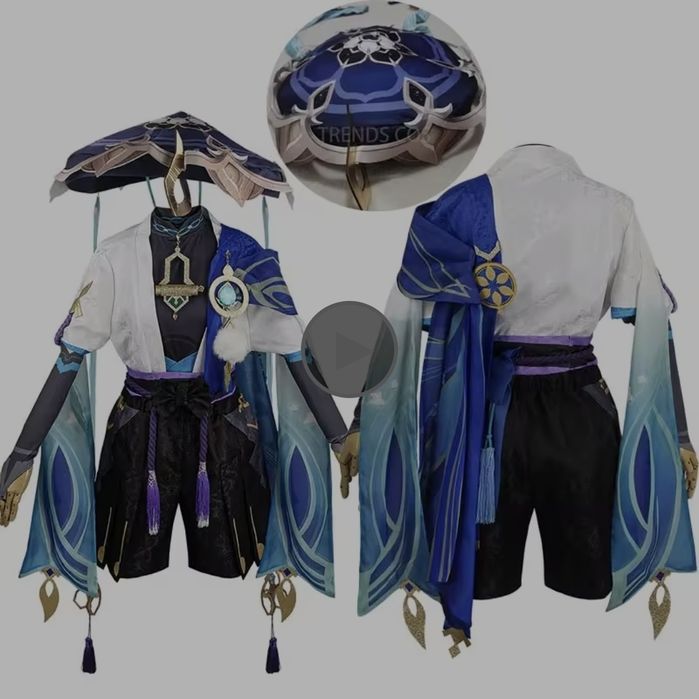 Wanderer Genshin Impact cosplay