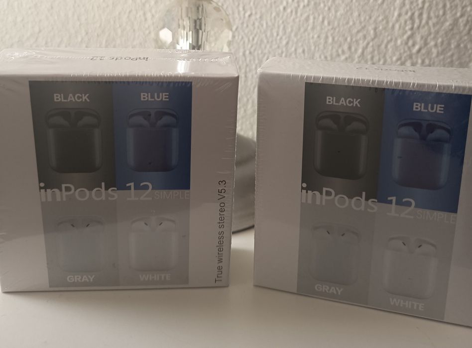 InPod 12 Cores disponíveis Branco e Preto
