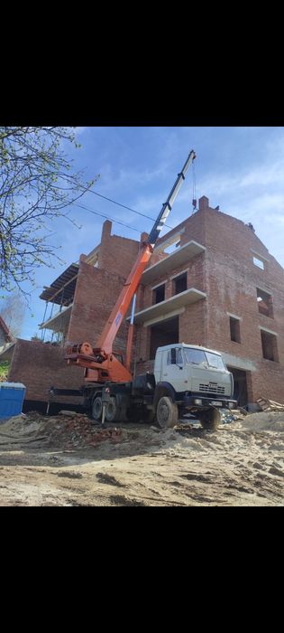 Автокран Оренда Послуги Услуги Аренда екскаватор кран 22-28метрів