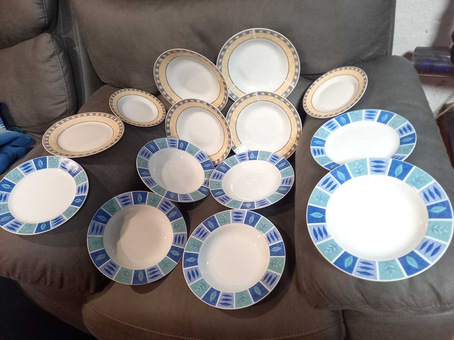 14 Pratos Fine Porcelain64738347147651121