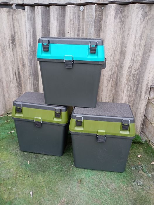 Ящик рыбацкий+ 10 жерлиц оснащенных N1, Украина.