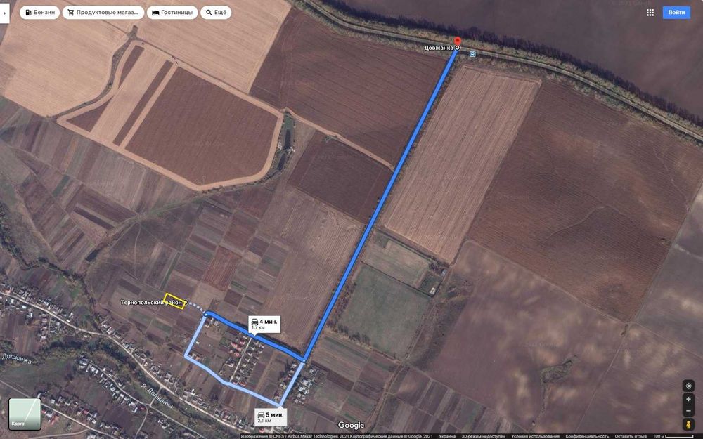 ділянка приватизована у Довжанці Тернопільського р-ну