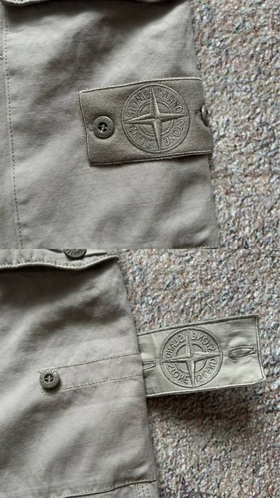 Stone Island 3100041 Cotton LINEN CANVAS GHOST PIECE