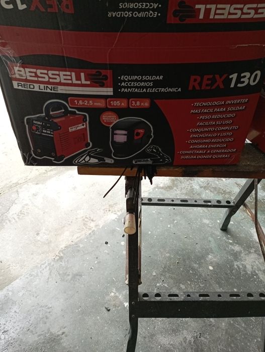 Aparelho de soldar inverter 130 Amp
