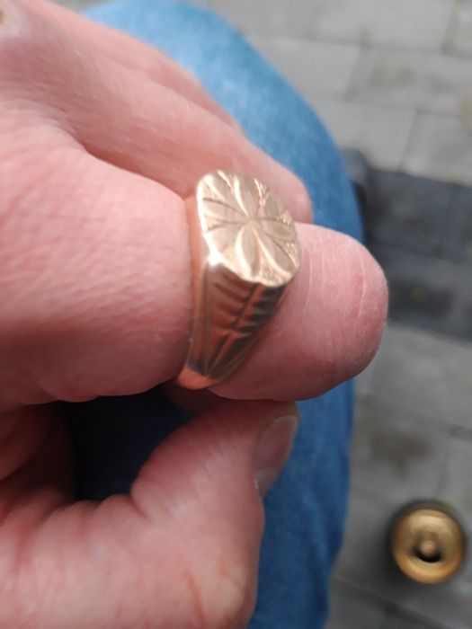 Sygnet złoty 10,18gr