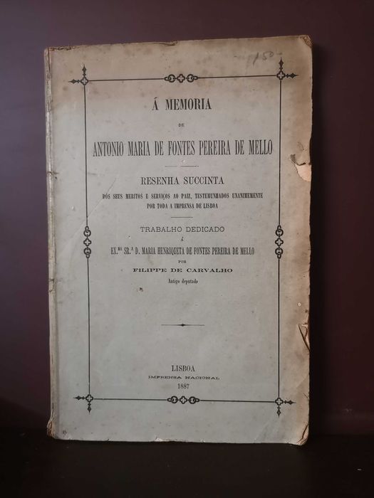 Á Memória de António Maria de Fontes Pereira de Mello