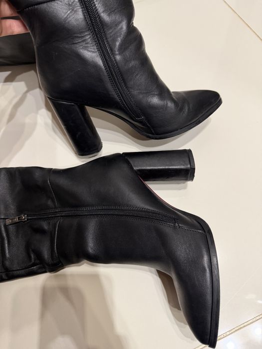 Чоботи/сапоги зимові. Натуральна шкіра.