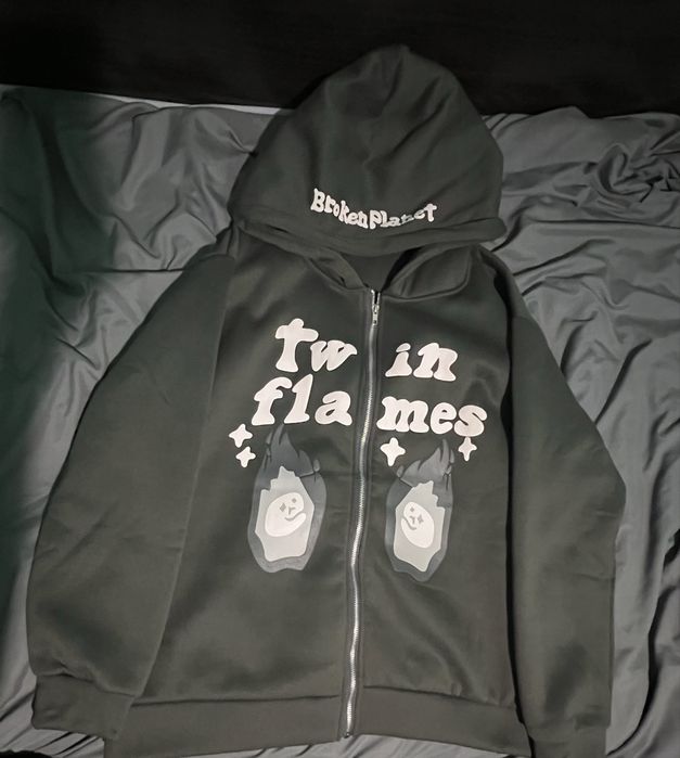 Zip-hoodie Broken planet