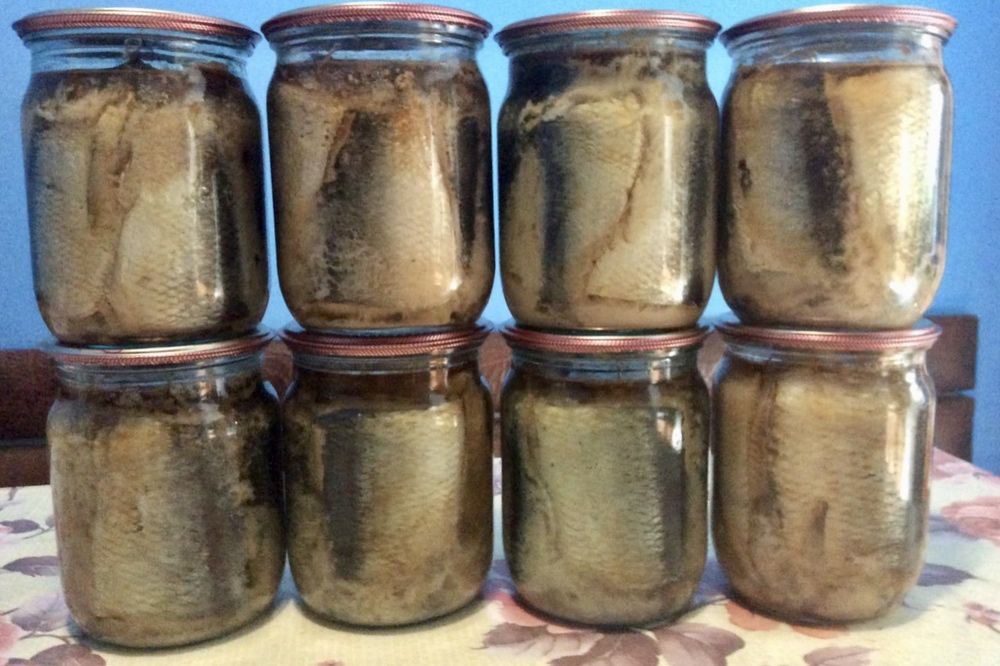 Консерва з океанічного оселедця, довготривалого зберігання