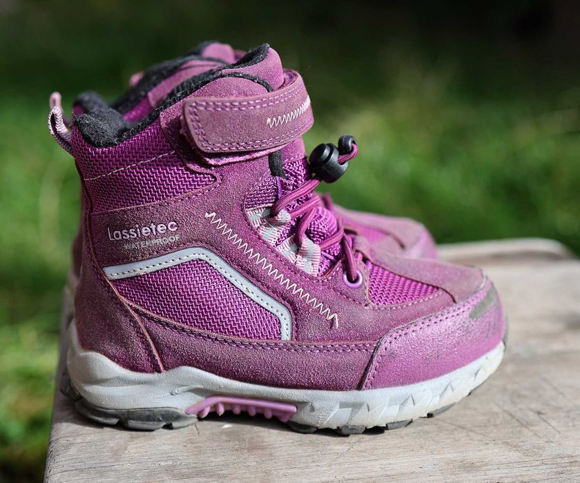 Lassie by Reima зимові черевики 28 розм. фіолетові