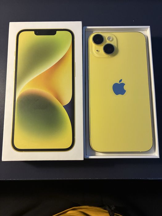 iPhone 14  128 GB Żółty 86%