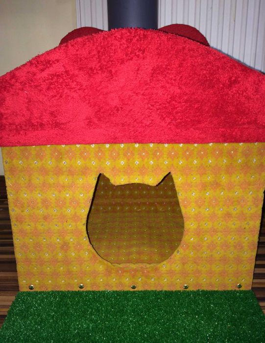 НОВИЙ БУДИНОЧОК ДЛЯ ВАШОЇ КИЦІ - Гарний, міцний та з цікавим дизайном!