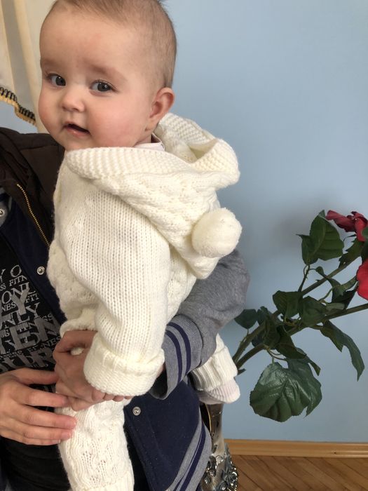 Вʼязаний комбінезон розмір 66см