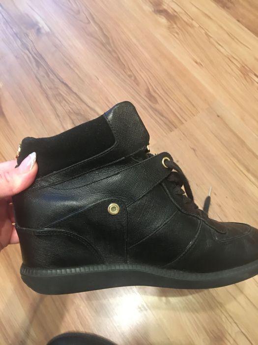 Buty zimowe damskie czarne