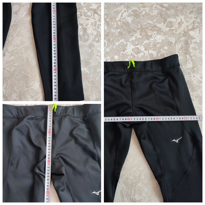 Чоловічі дихаючі  термолегінси mizuno для бігу