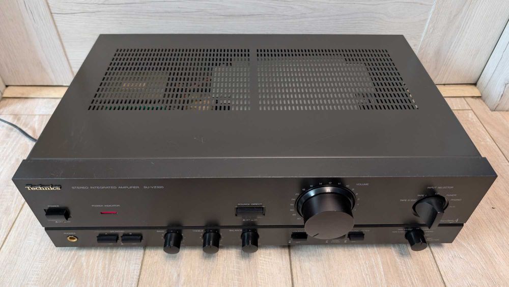 Wzmacniacz Technics SU-VZ320 ! Czarny ! PO SERWISIE ! IDEALNY STAN !