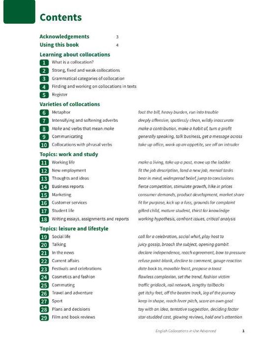 English Collocations in Use Advanced 2nd Edition - Книга для вивчення англійської
