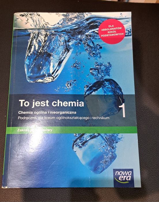 Podręcznik do liceum/technikum TO JEST CHEMIA 1