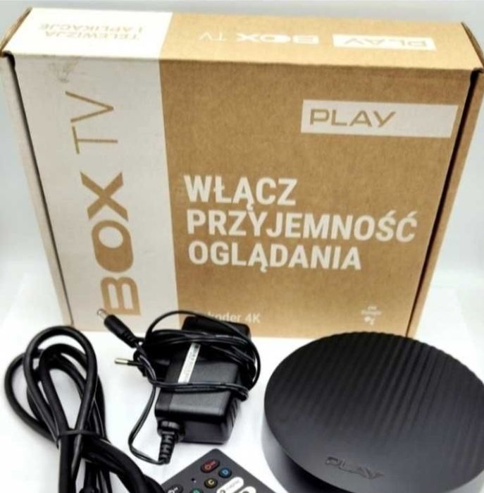Play Now Box TV V4 bez pilota drak DVBT2