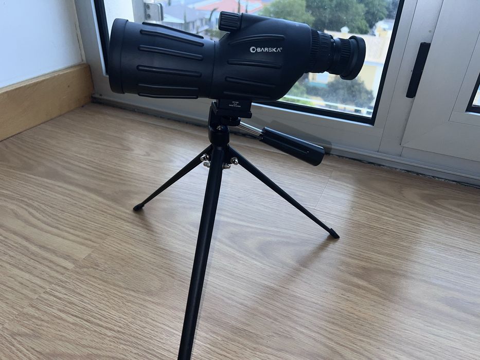 Telescopio 15-40x50 otimo para observar passaros, lua, etc….