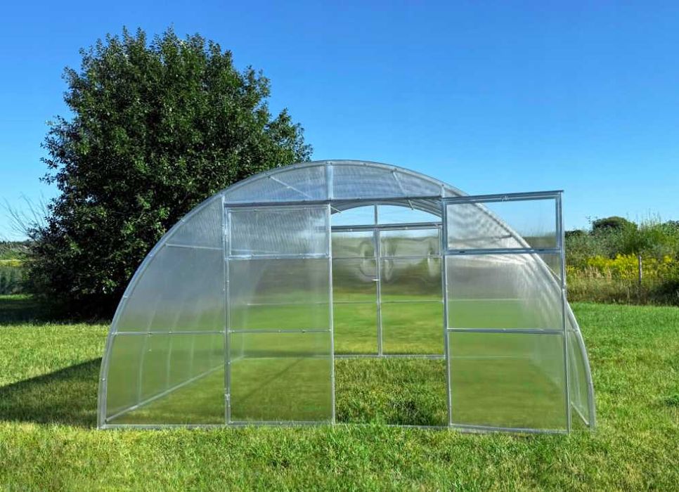 Szklarnia ogrodowa WOLA PROSTOR 4.0 4x4m 4x6m 4x8m 4x10m 4x12m 20x40mm