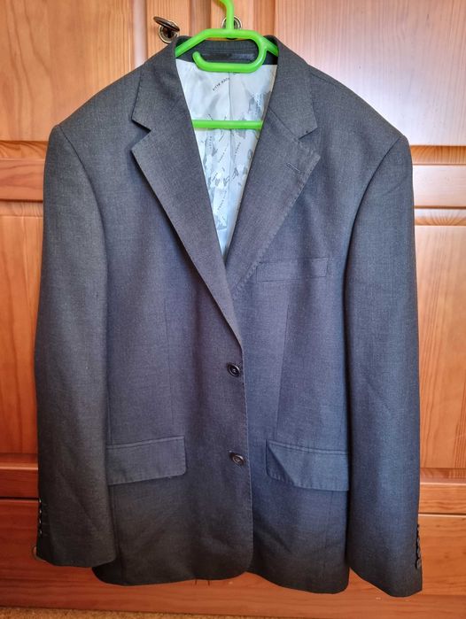 Blazer cinzento escuro Under Blue, tamanho 50