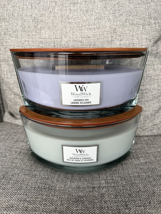 WoodWick свічка 453гр Lavender Spa Sagewood & Seagrass