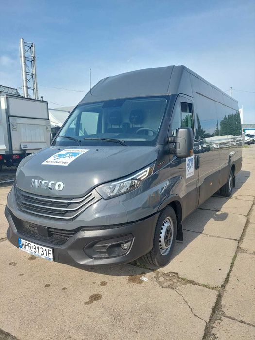 Wynajem #Iveco Daily 16/18m3 + #Hak #Furgon #Blaszak #Bus #6EP