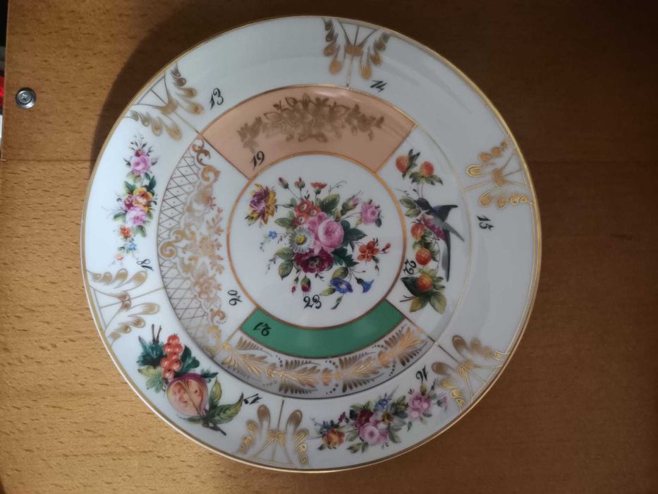 Commemorative Plate for the 180th Anniversary of Vista Alegre