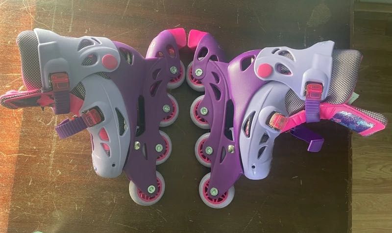 Patins em linha série violeta